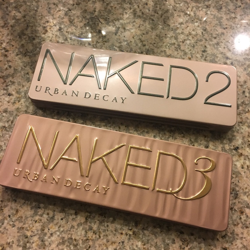 Naked 2 & 3 palettes